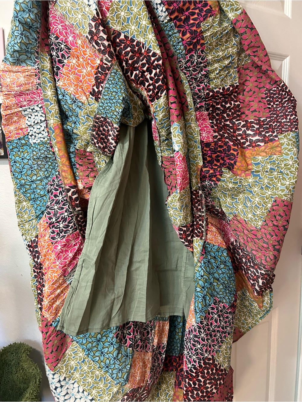 NATURAL LIFE Patchwork Maxi Dress - Picture 5 of 5